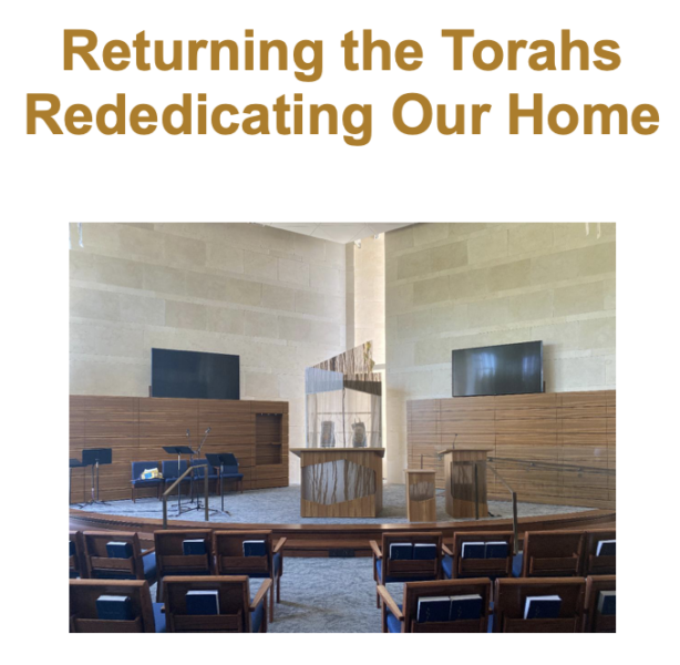 Return Torahs Service
